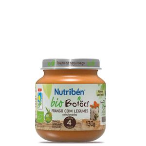 Nutribén Bio Boiões Frango C/ Legumes 130g