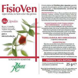 Fisioven Plus Cáps 500mg 50