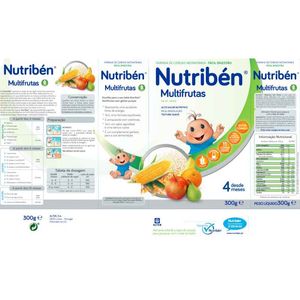 Nutribén Farinha Papa Multifrutas S/ Açúcar 300g