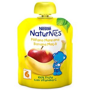 Nestlé Frutas Pacotinho Banana/maçã 4m+ 90g