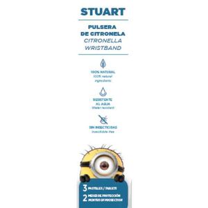 Despicable Me Pulseira Repelente Stuart + Pastilhas 3