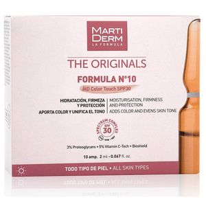 Martiderm The Originals Fórmula Nº10 Emul Amp Hd Color Touch Spf30 10x2ml