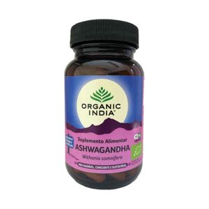Organic India Ashwagandha Cáps Bio 90