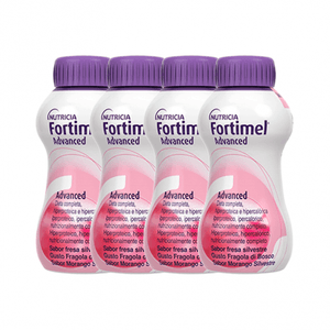 Fortimel Advanced Sol Oral Morango Silvestre 4x200ml
