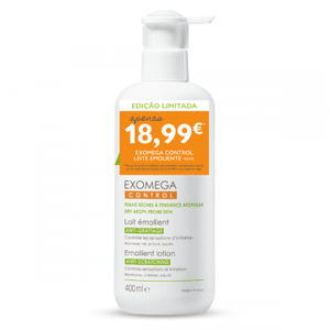 Exomega Control Promo Leite Emoliente 400ml + Preço Espec