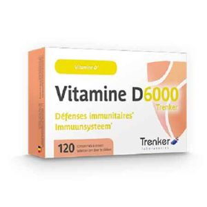 Vitamine D6000 Trenker Comp 120