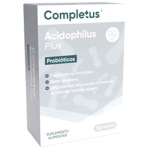 Completus Acidophilus Plus Cáps Probióticos 30