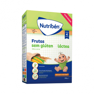Nutribén Farinha Láctea S/ Glúten Frutas 250g