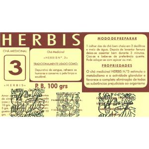 Herbis Chá N3 100g