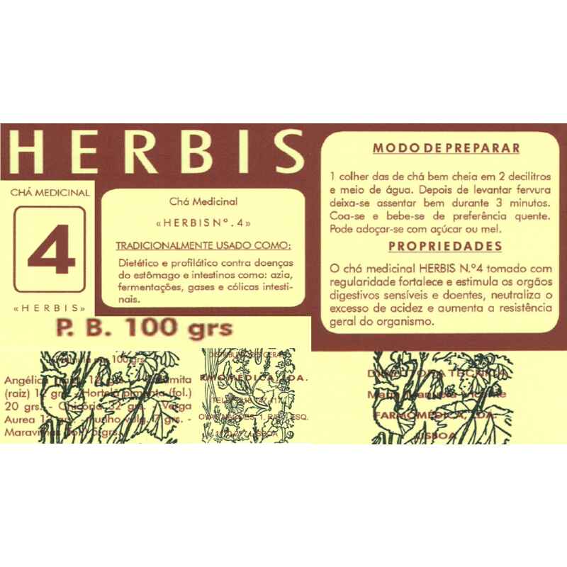 Herbis Ch N4 100g Nossa Farm cia A sua farm cia online que