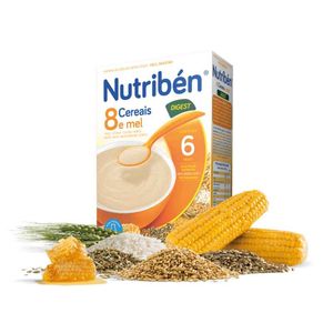 Nutribén Farinha 8 Cereais/mel Digestivo 300g