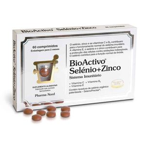 Bioactivo Selénio+zinco Comp Revest 60