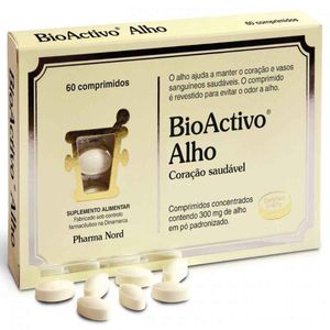 Bioactivo Alho Comp Revest 300mg 60