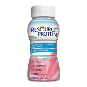 Resource Protein Sol Oral Morango 4x200ml