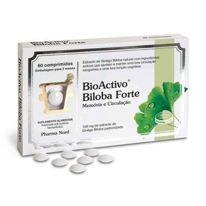 Bioactivo Biloba Forte Comp 100mg 60