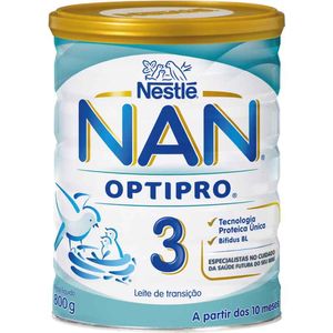 Nan Optipro 3 Leite Pó Transição 10m+ 800g
