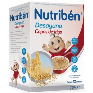 Nutribén Pequeno Almoço Flocos Trigo/frutas 750g