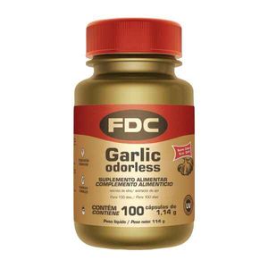 Fdc Garlic Odorless Cáps 100