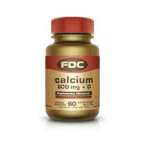 Fdc Calcium 600mg + D Comp 60