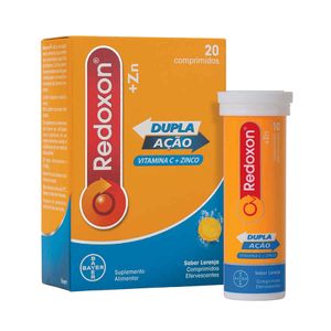 Redoxon +zn Comp Efervescente Laranja 20