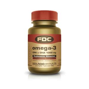 Fdc Omega-3 Cáps Epa/dha 1000mg 100