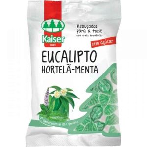 Kaiser Rebuçados Eucalipto Hortelã-menta 60g
