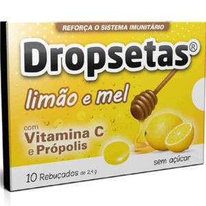 Dropsetas Rebuçado S/ Açucar Limão Mel 10
