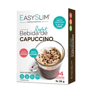 Easyslim Pó Saq Bebida Cappucino 3x26g