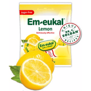 Em-eukal Rebuçado Limão S/ Açucar 50g