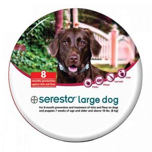 Seresto Coleira Medicamentosa Cão >8kg 4.5g+2.03g 1
