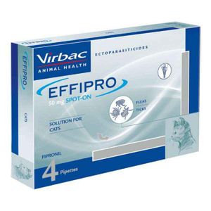 Effipro Sol Unção Punctiforme Gato 50mg 4