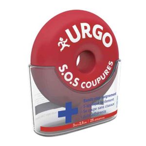 Urgo Sos Cortes Banda Autoadesiva 2.5cmx3m