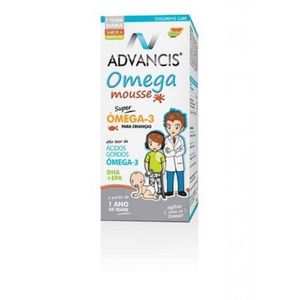 Advancis Omega Mousse Emul Oral Criança Laranja/Lima 200ml