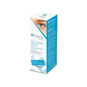 Farline Óptica Sol Única Lavagem Lentes Contacto 100ml