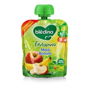 Blédina Fruta Pura Saq Maçã/banana 12m+ 90g