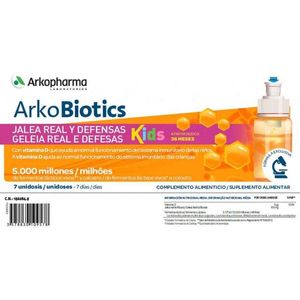 Arkobiotics Geleia Real Defesas Sol Oral Kids 7x10ml