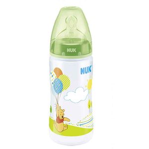 Nuk Biberão First Choice Bib Plást Winnie The Pooh 300ml Tet Silic 0-6m