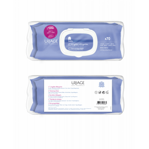 Uriage Bebé Promo Duo 1ère Toalhetes Limpeza 2x70