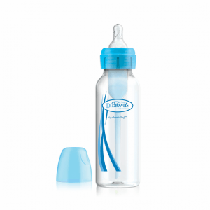Dr Browns Biberão Options Bib Plást Boca Estreita Azul 250ml Tet Silic