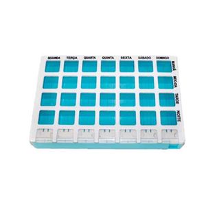 Pratical Dispenser Caixa Medicamentos Semanal