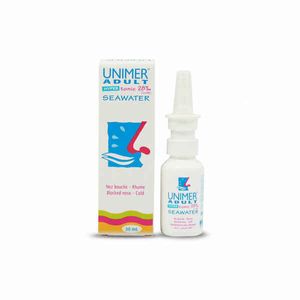 Unimer Adulto Spray Nasal Hipertónico Água Mar 30ml