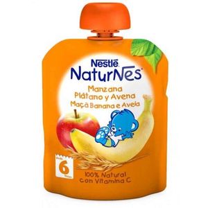 Nestlé Frutas Pacotinho Maçã/banana/aveia 6m+ 90g