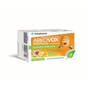Arkovox Própolis + Vitamina C Comp Chupar Citrinos 24
