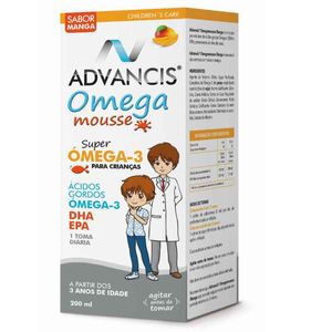 Advancis Omega Mousse Emul Oral Criança Manga 200ml
