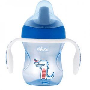 Chicco Utensílios Alimentação Copo Aprendiz Menino 6m+