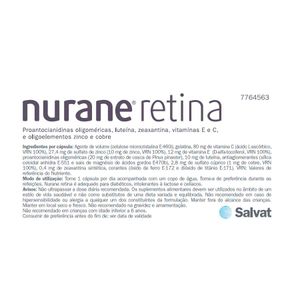 Nurane Retina Cáps 30