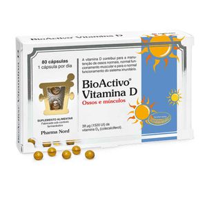 Bioactivo Vit D Cáps 80