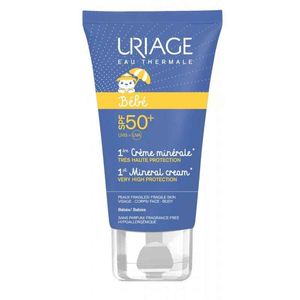 Uriage Bebé Creme Mineral Spf50+ 50ml