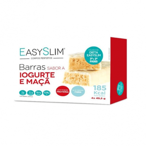Easyslim Barra Iogurte/maçã 4x49.5g