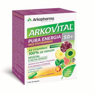 Arkovital Pura Energia 50+ Cáps 60
